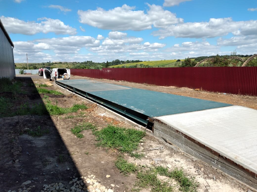 Новые автомобильные весы для КФХ "Зубков"
