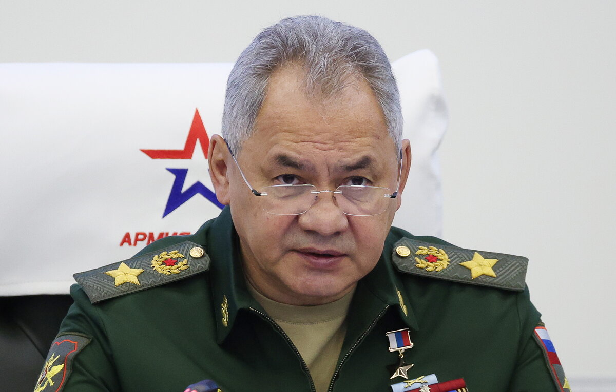    Министр обороны РФ Сергей Шойгу  Сергей Бобылев/ТАСС