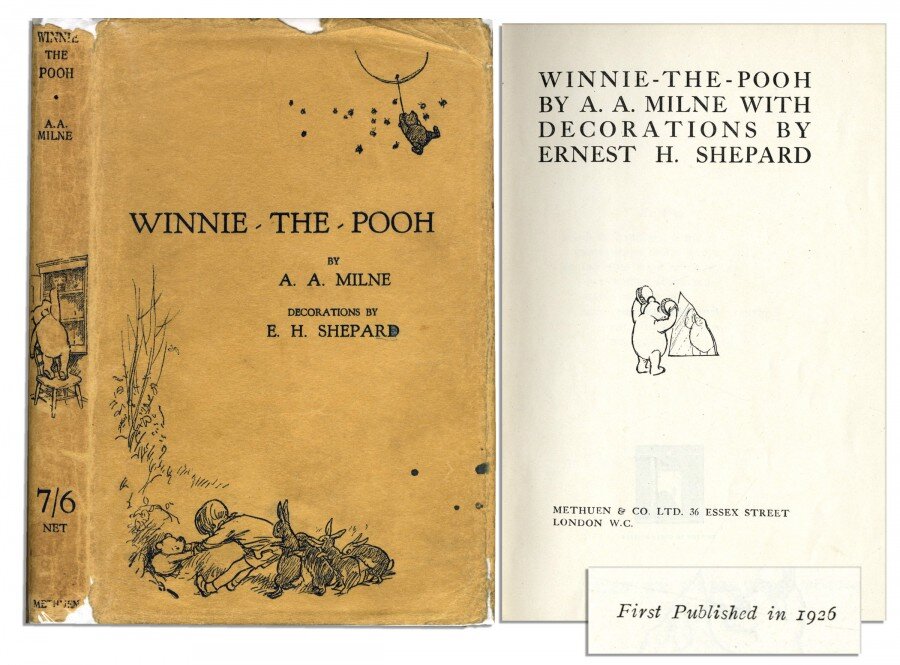Первое издание книги Алана Милна "Winnie-the-Pooh" (1926)