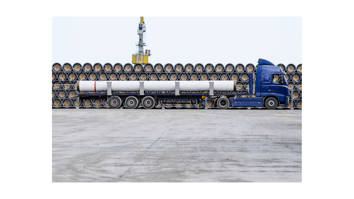    Трубы для строительства "Турецкого потока"© Фото : TurkStream