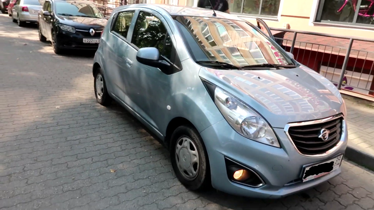 Наша малышка Шевроле Спарк :)