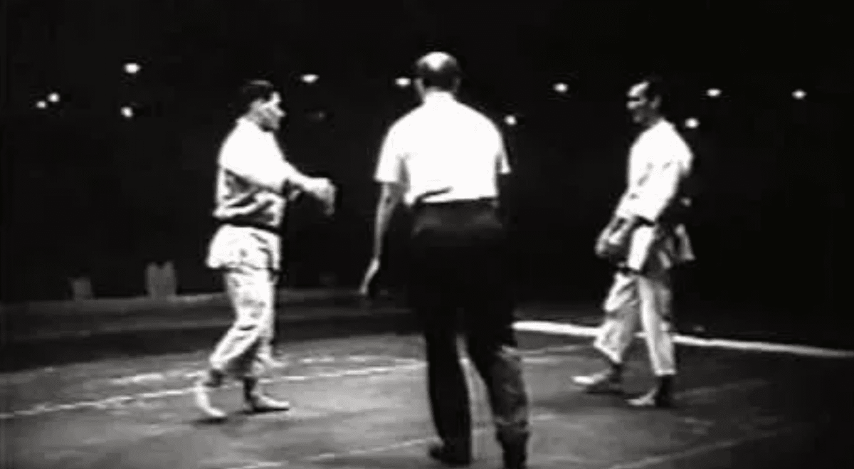 Фото с сайта https://jiujitsutimes.com/helio-gracie-v-masahiko-kimura-1951-october-23/
