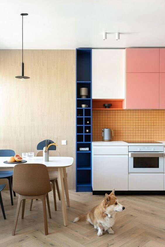 100+ фото идей дизайна кухни совмещенной с гостиной