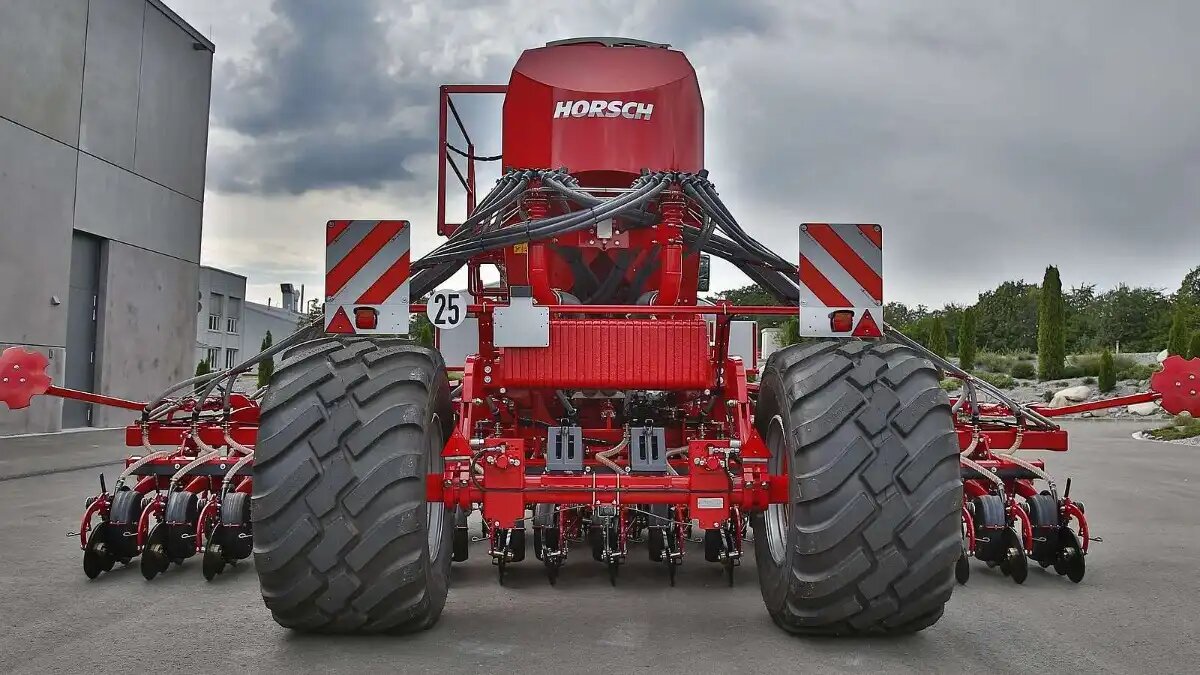 Фото: horsch.com Сеялка Horsch Avatar SD (вид сзади)