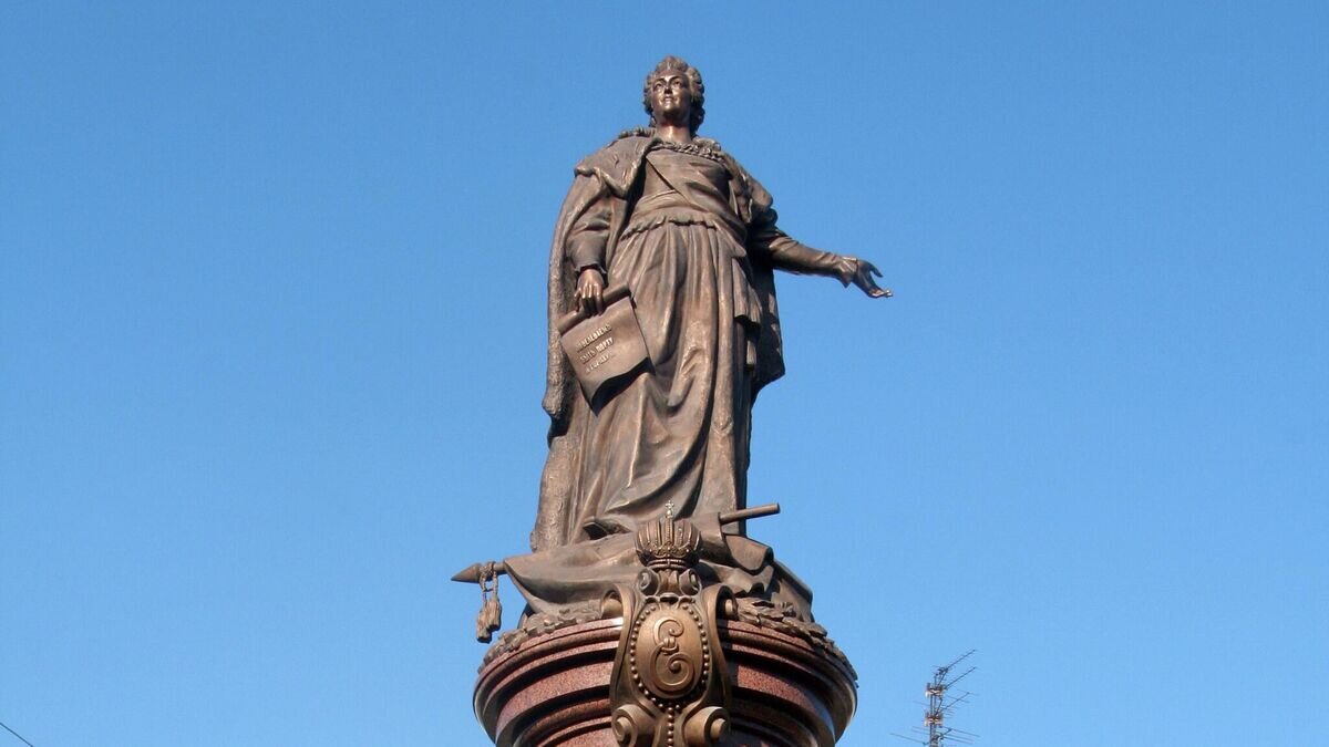    Екатерина ІІ памятник в Одессе. Украина© РИА Новости / Сергей Поляков