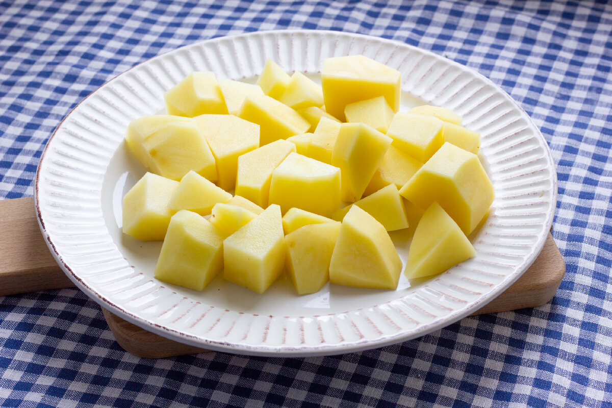 Нарезка картофеля