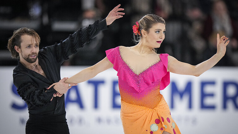    Кейтлин Хавайек и Жан-Люк Бэйкер.