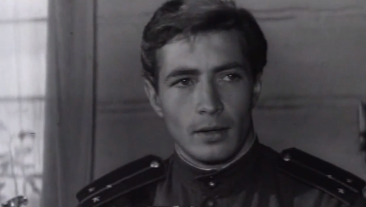 Юрий Каморный. Кадр из кинофильма "Зося", 1966 г., режиссер Михаил Богин, сценарист Владимир Богомолов, композитор Рафаил Хозак (скриншот) 