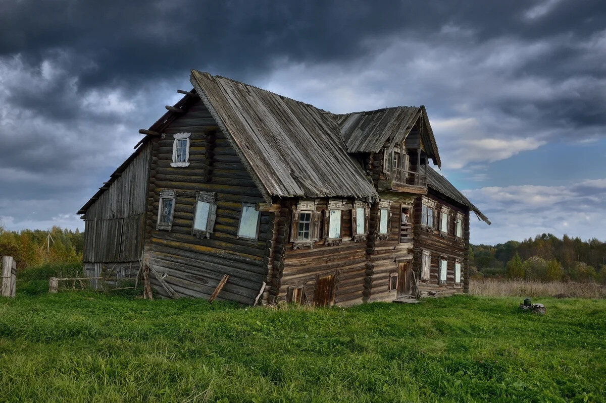 Деревня кашканы Карелия