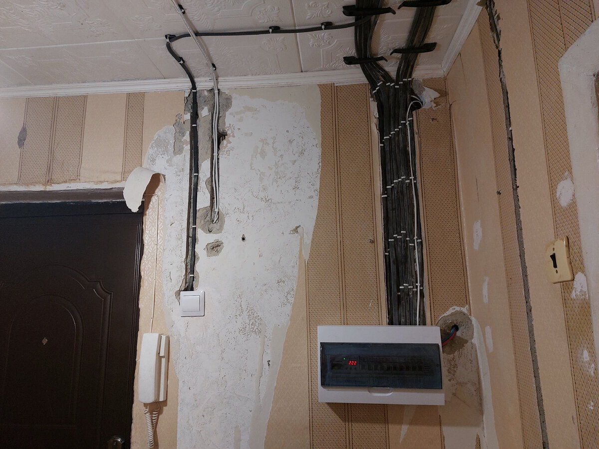 Монтаж щитка