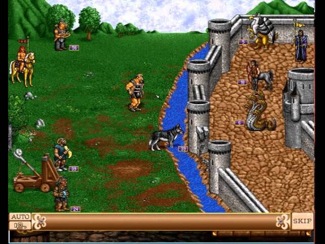 Осада в Heroes of Might and Magic 2