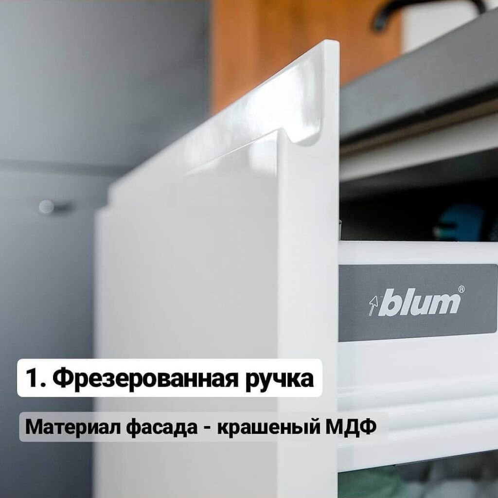 Фурнитура для кухни Blum ручки