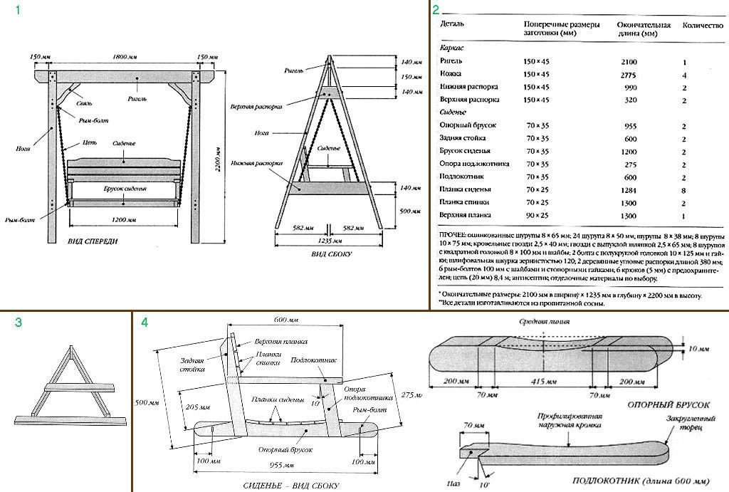 Качели садовые своими руками схемы. Чертежи садовых качель из бруса. Садовая качель из дерева чертёж. Качели садовые деревянные чертежи из бруса с размерами. Садовые качели своими руками из дерева чертежи и Размеры.