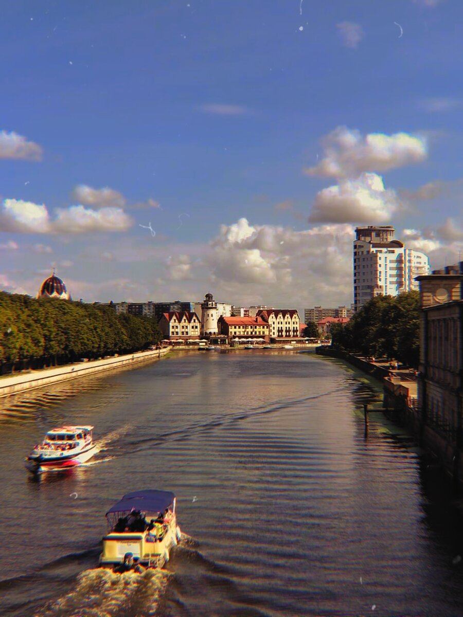 Просто красивая фотография из Калининграда 💕 Кстати, вы знали, что в продолжении «Робинзона Крузо» путешественник оказался в России? 