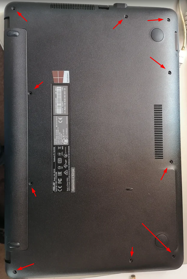 Как разобрать ноутбук asus d541n Как разобрать ноутбук Asus D541N Алексей Про IT Дзен