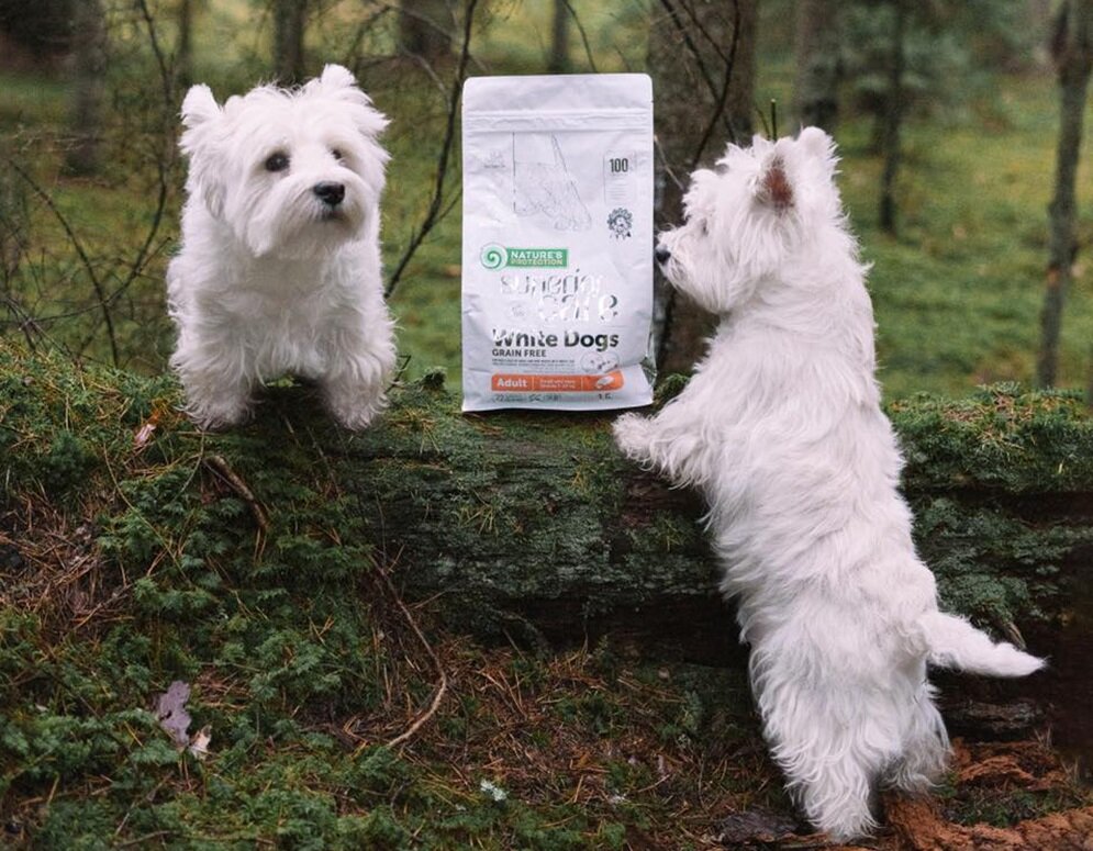 Корм Superior Care White Dogs разработан специально для питомцев с белым окрасом шерсти