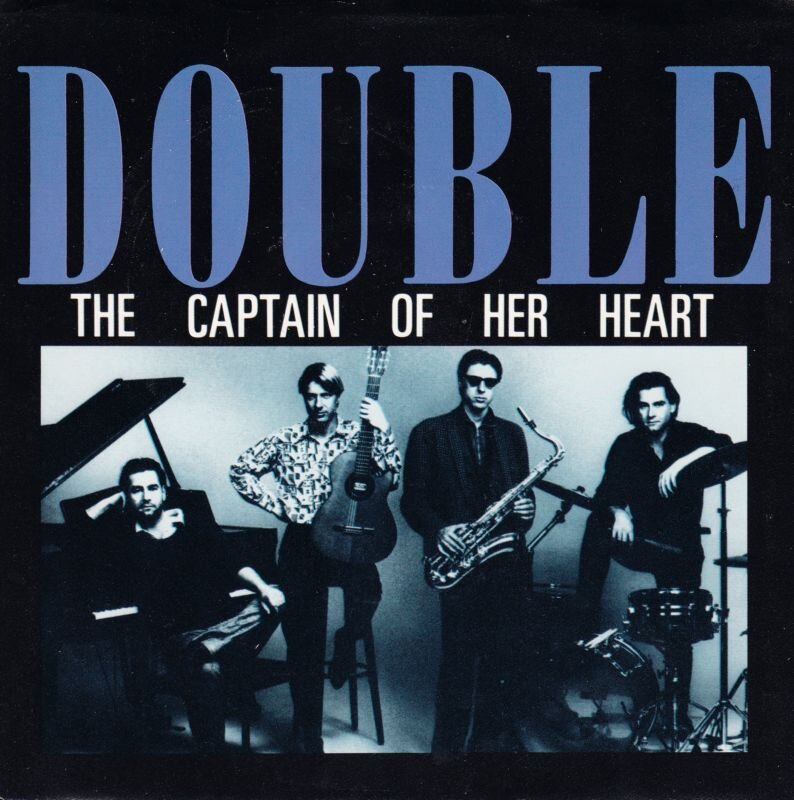 Обложка американского сингла  "The Captain Of Her Heart" швейцарского дуэта Double