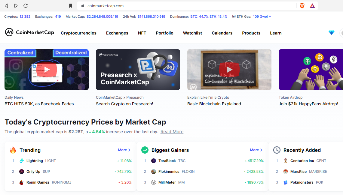 CoinMarketCap