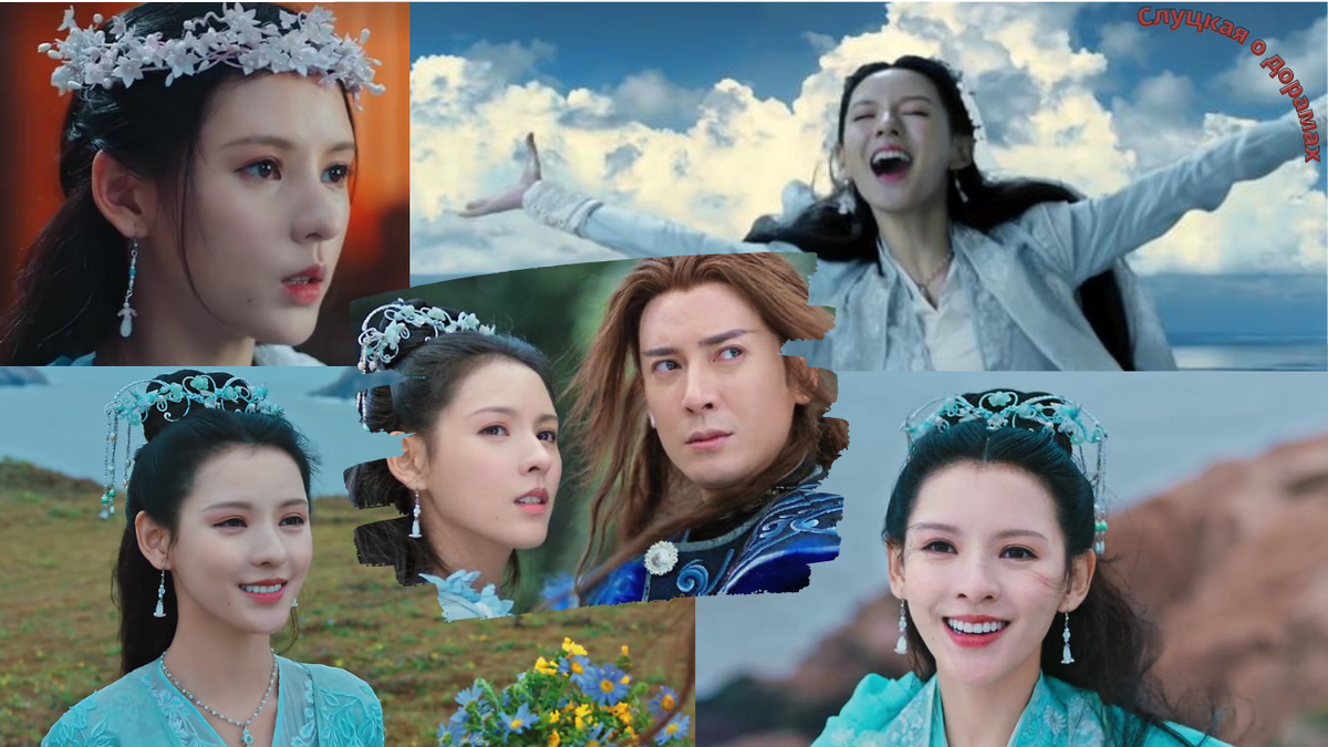 Коллаж кадров из фильма «Большая морская рыба»