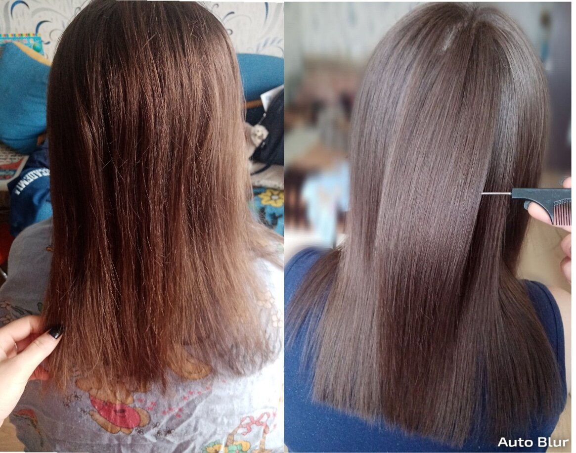 После первой процедуры 