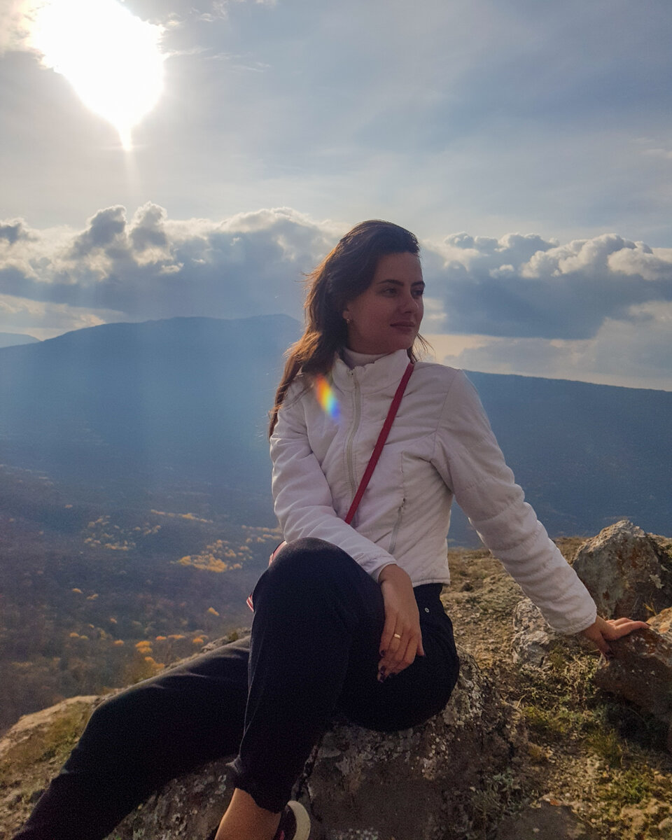 Закат на северном склоне Демерджи