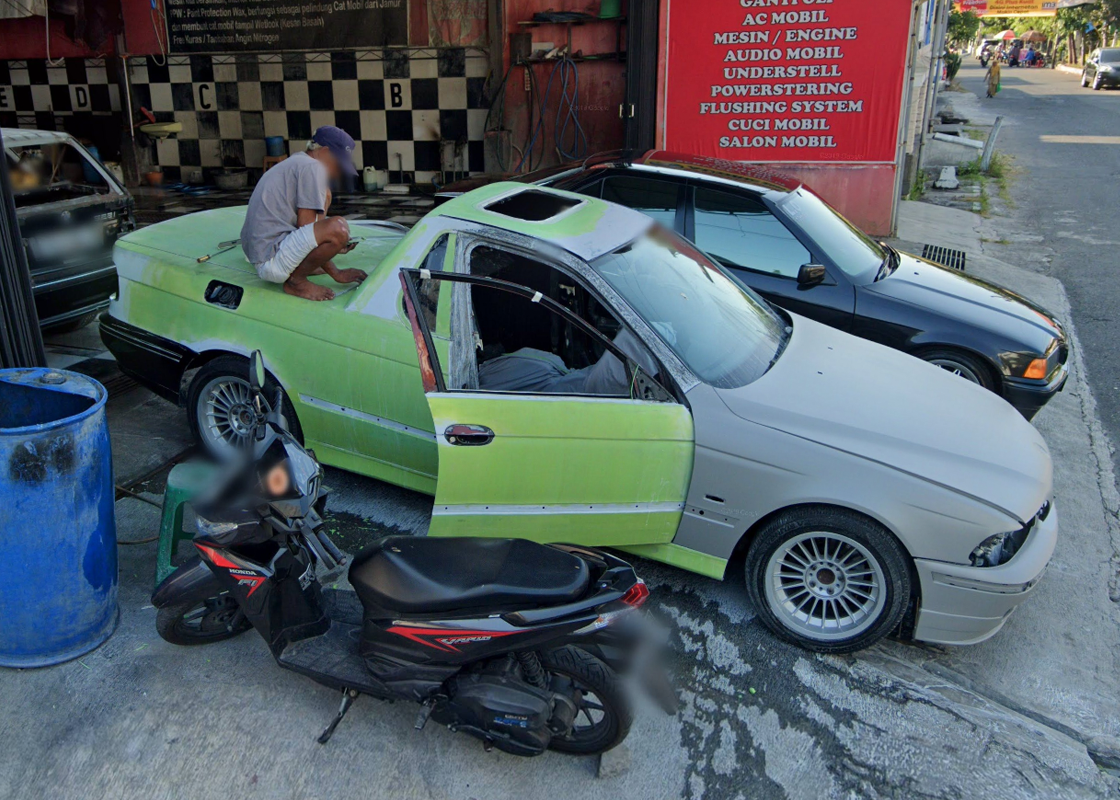 BMW 5-series E39 pickup