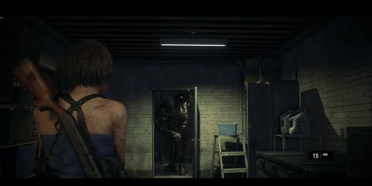 Выключатель в спальне resident evil 2 remake