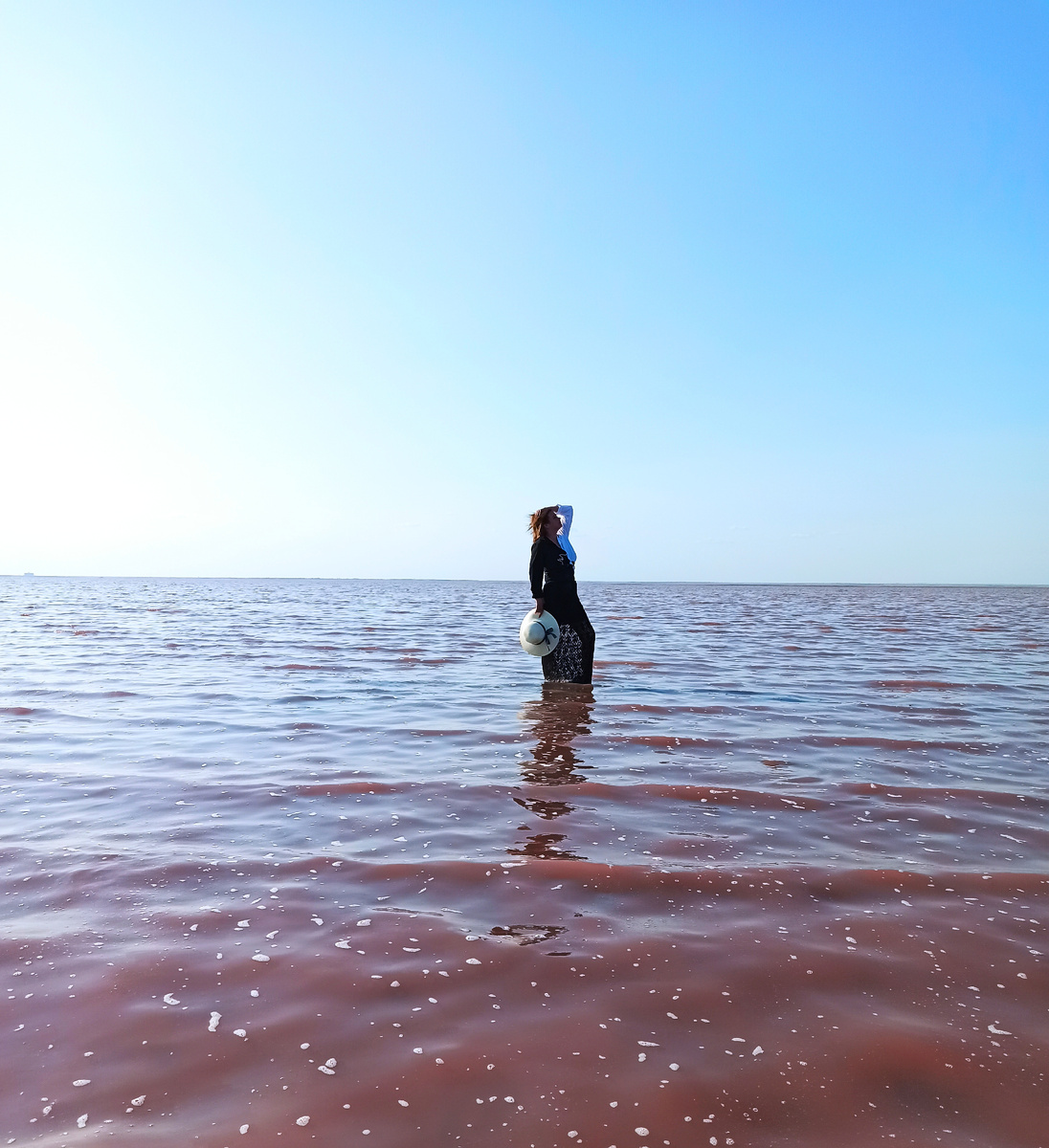 Юбка на озере Сассык-Сиваш