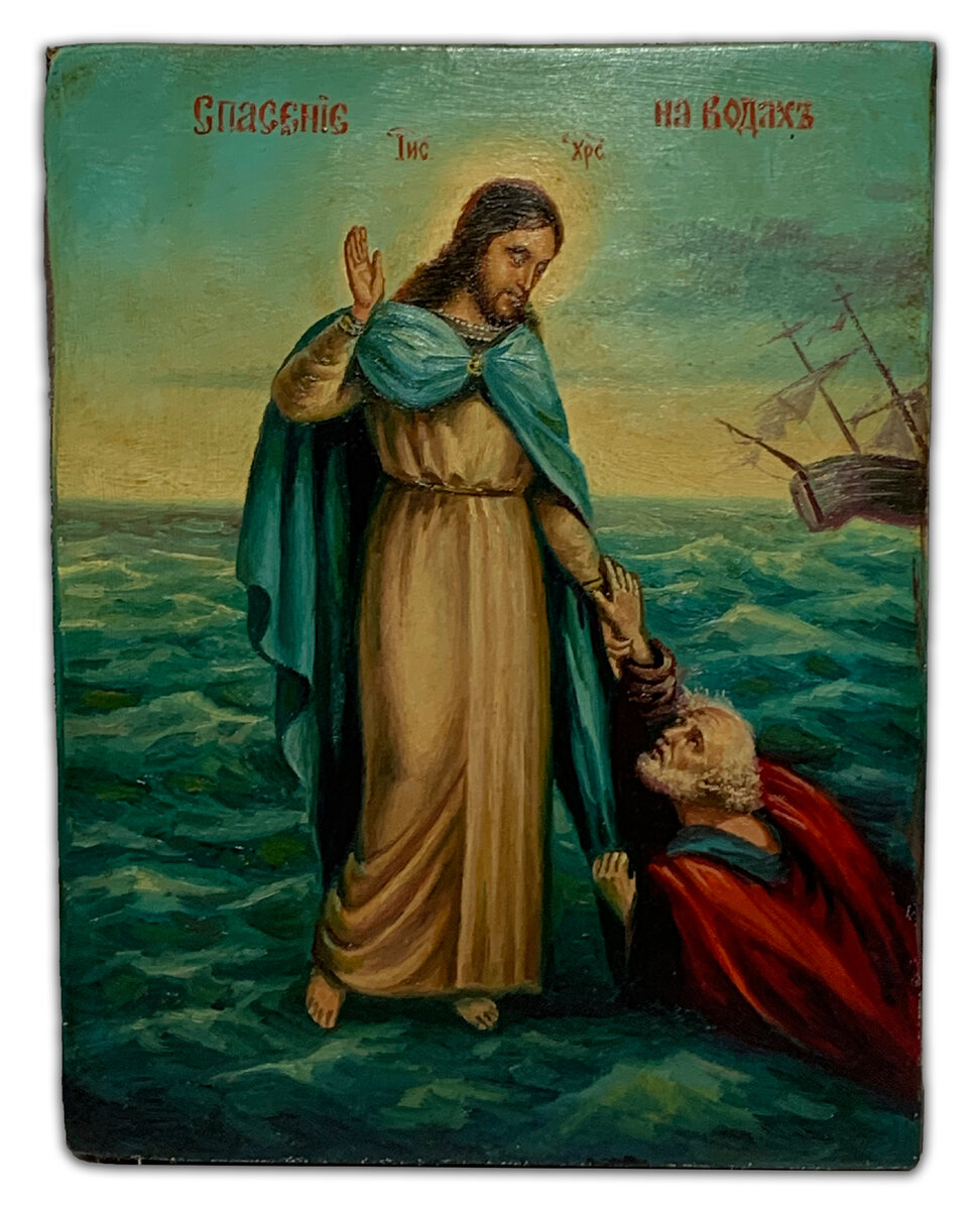 По церковному преданию из Византии в Киев была привезена древняя икона Николая Угодника с мощевиком, у которой была найдена живая девочка, утонувшая в Днепре. После чудесного спасения младенца была написана икона Святителя Николая с младенцем на руках. В честь Николы «Мокрого» есть церкви в Ярославле и Муроме. Есть изображение Николая Угодника с ребенком на руках в Нижнем-Новгороде, в настенной фреске в крестильной Свято-Преображенского собора.