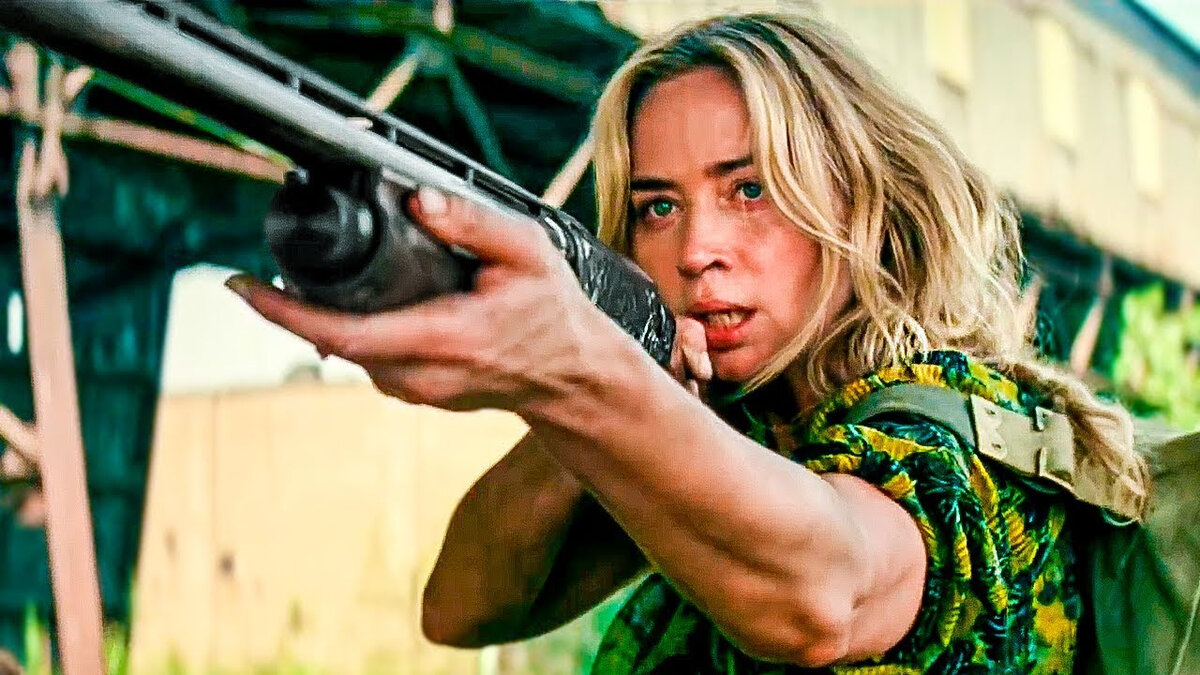 Эмили Блант в фильме "Тихое место". Источник изображения: ria.ru