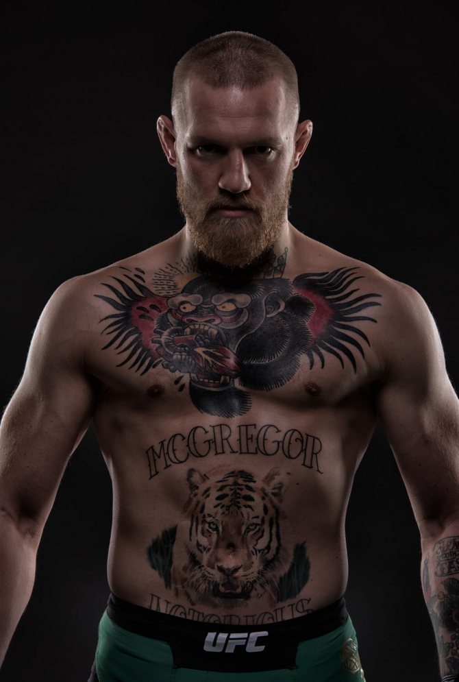 Боец UFC Конор Макгрегор