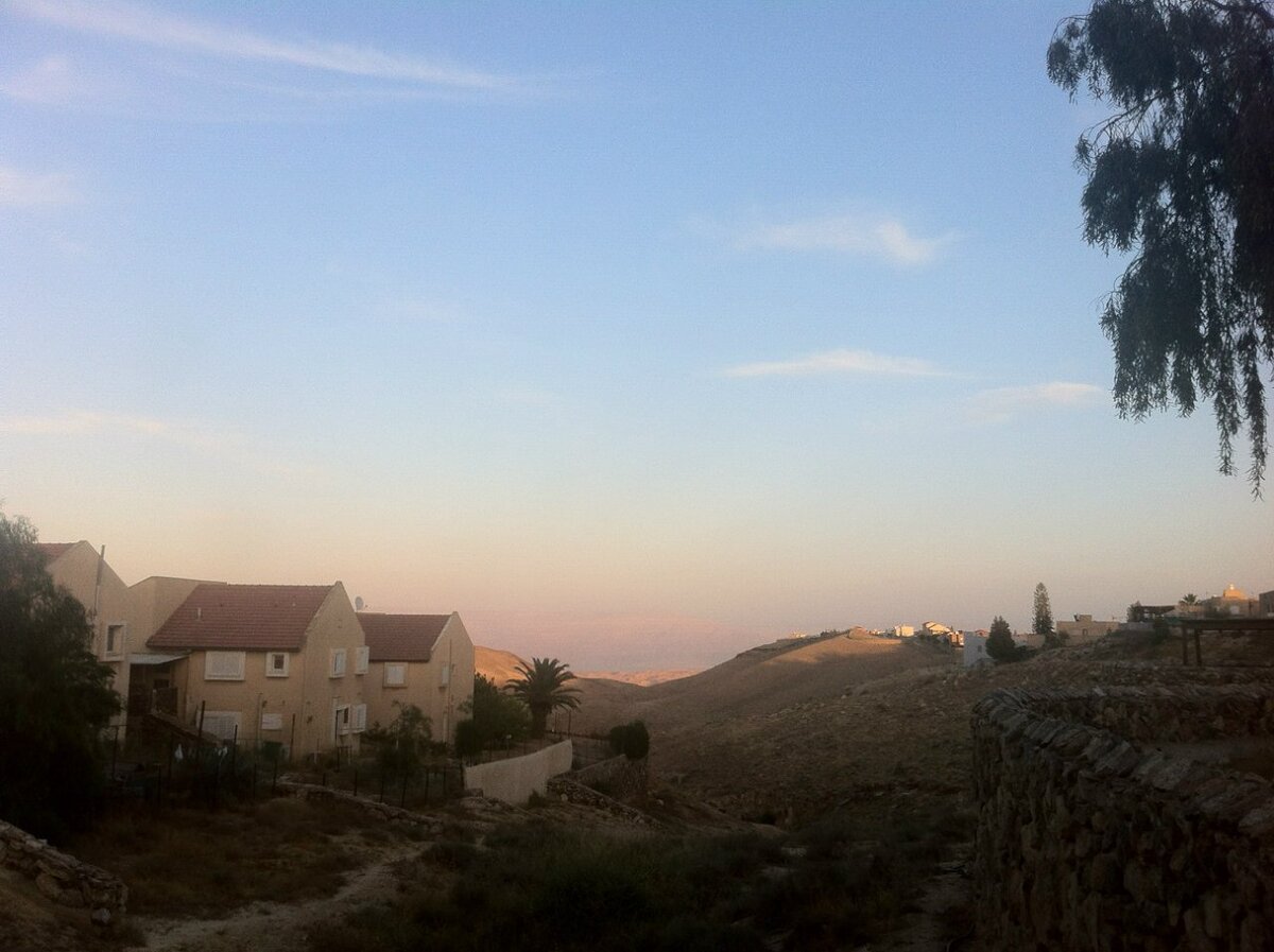 Рассвет в пустыне.