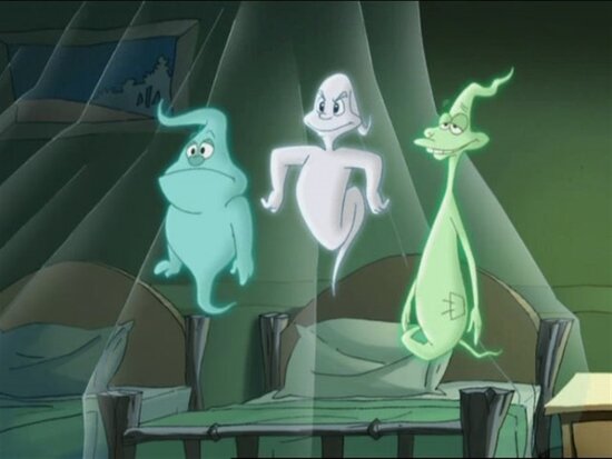 Слева направо: Катастрофик, Тоби и Тук-Тук