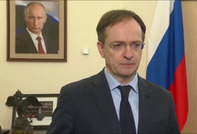 Мединский -- глава российских переговорщиков.