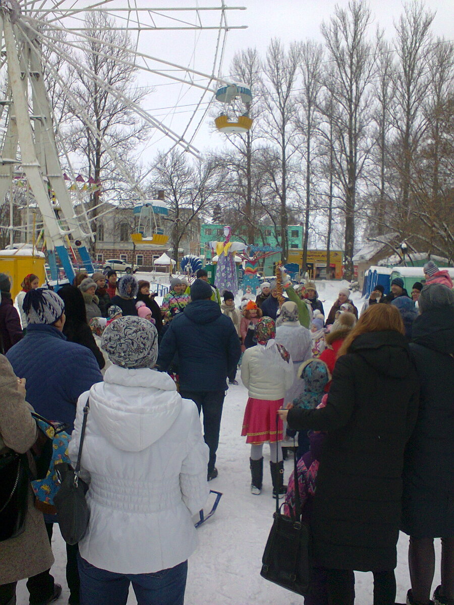 Масленица в городе