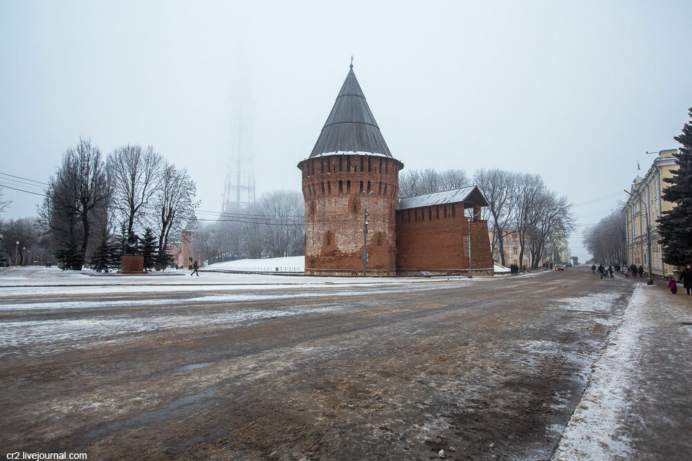 Смоленская крепость, Громовая башня. Смоленск. Фото автора статьи 