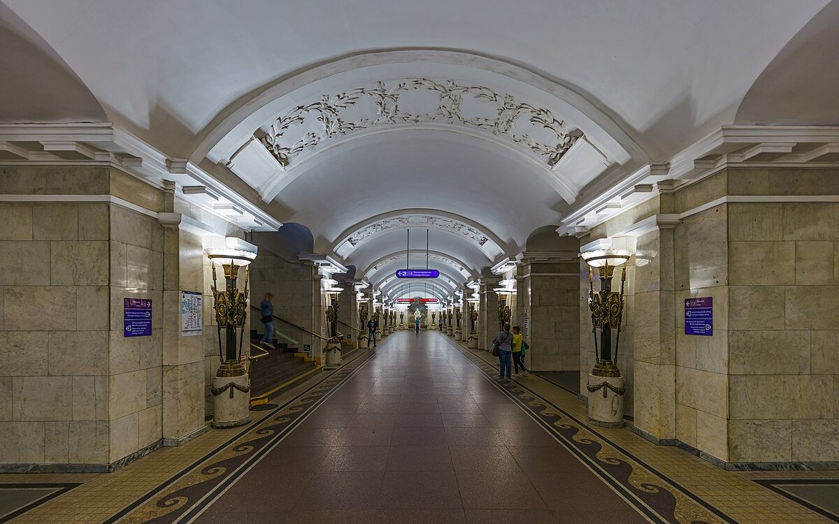Станция метро пушкинская в санкт петербурге