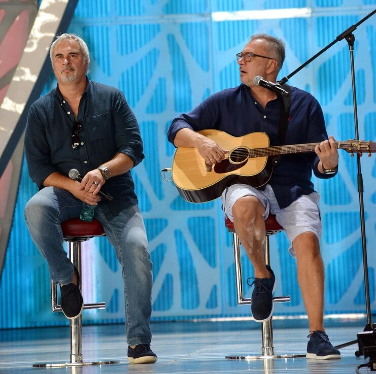 Валерий и Константин Меладзе / Фото: кадр из передачи