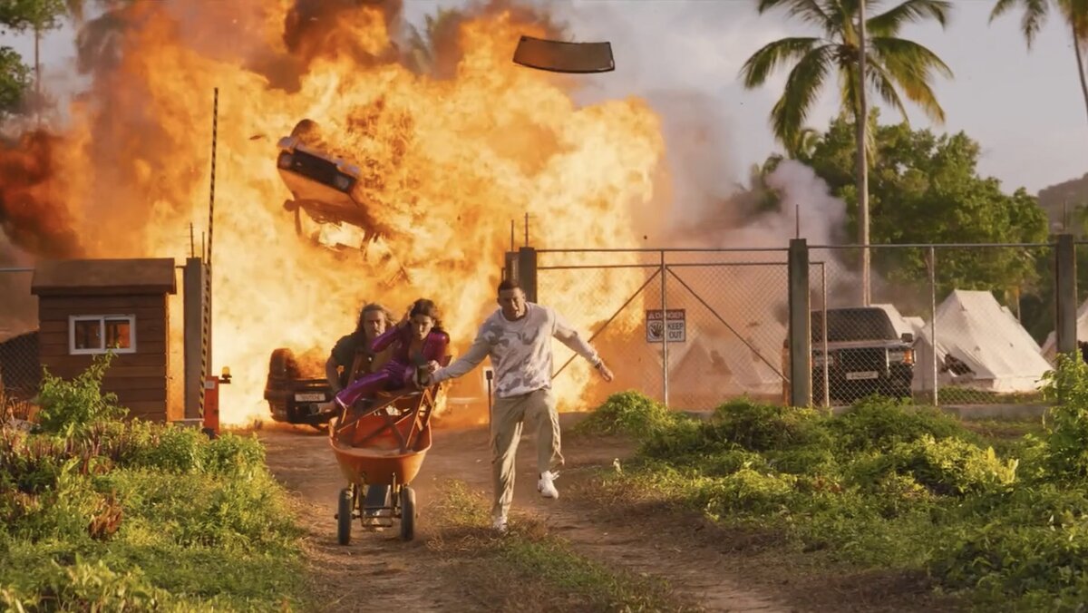 Кадр из фильма «Затерянный город», 2022