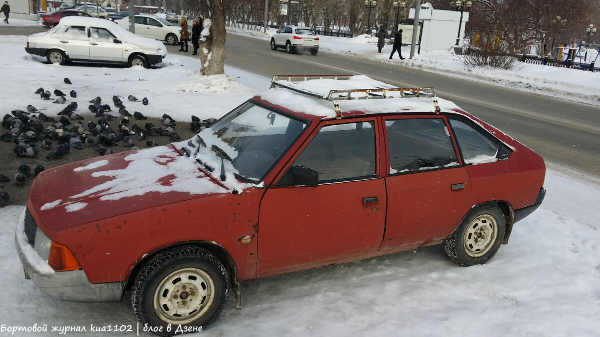 А это Москвич 2141, он был представлен в кузове хэтчбек. Автор фотографии kua1102