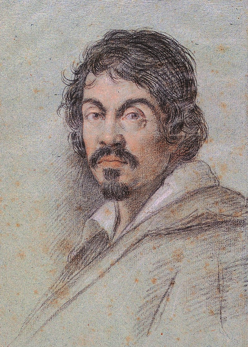 Портрет Караваджо. Худ. Оттавио Леони, 1621 год