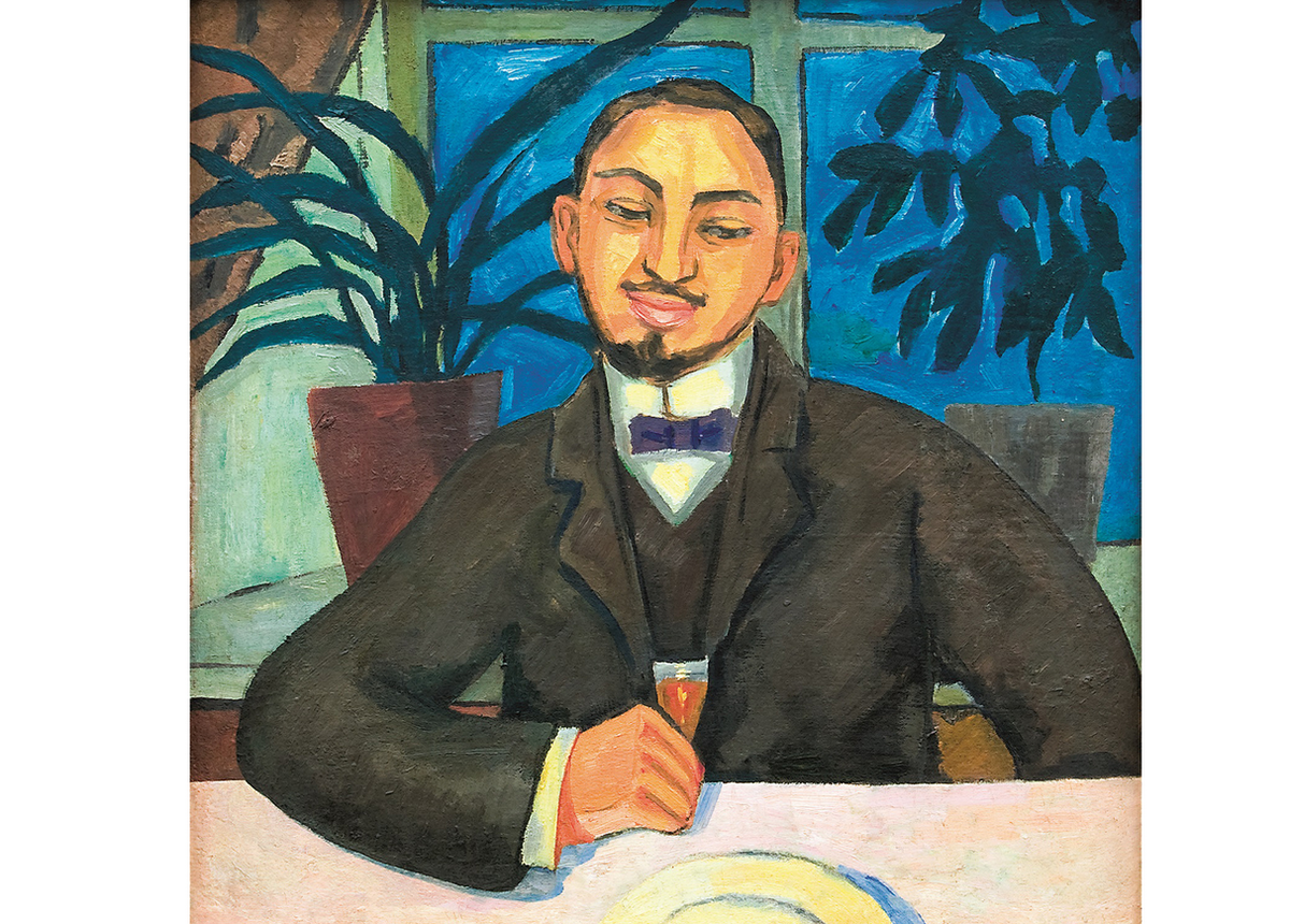 Потехина Елизавета. "Портрет Роберта Фалька". 1910-е. 