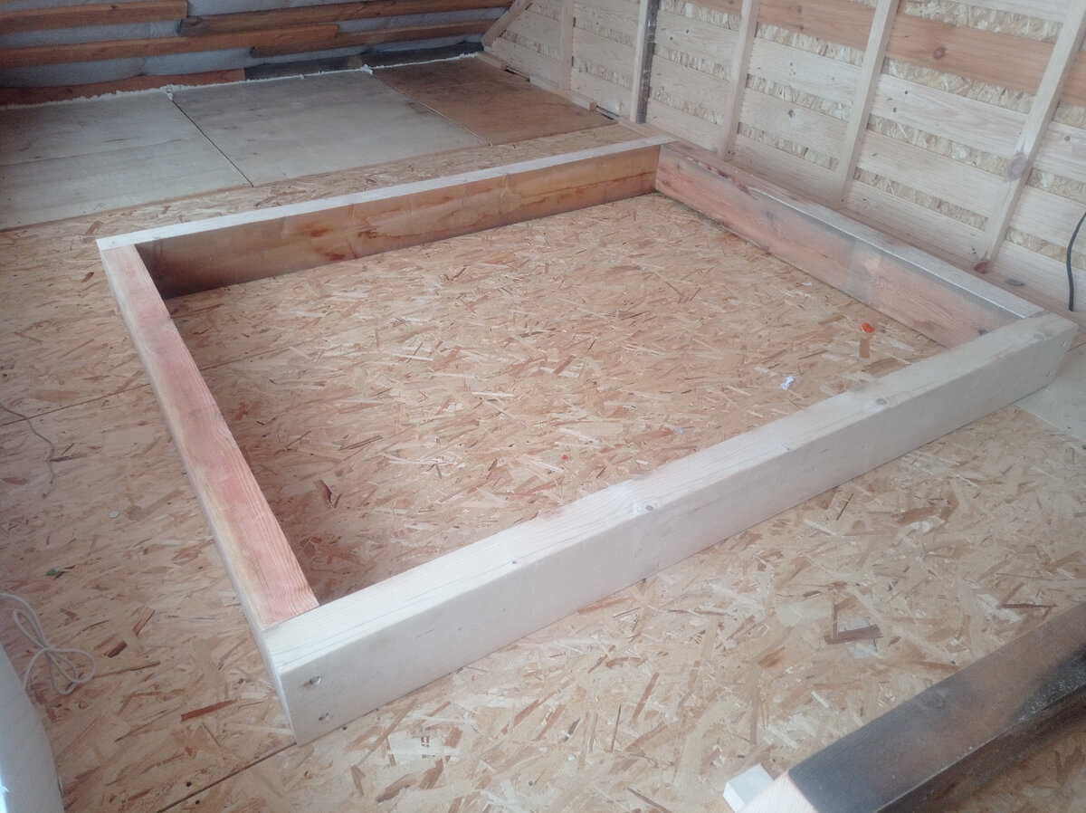 Скрутил основание на глухарях 200мм