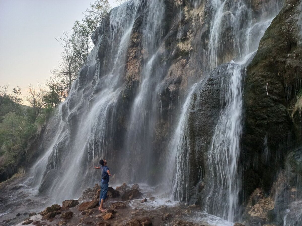 Водопад таджикистан фото