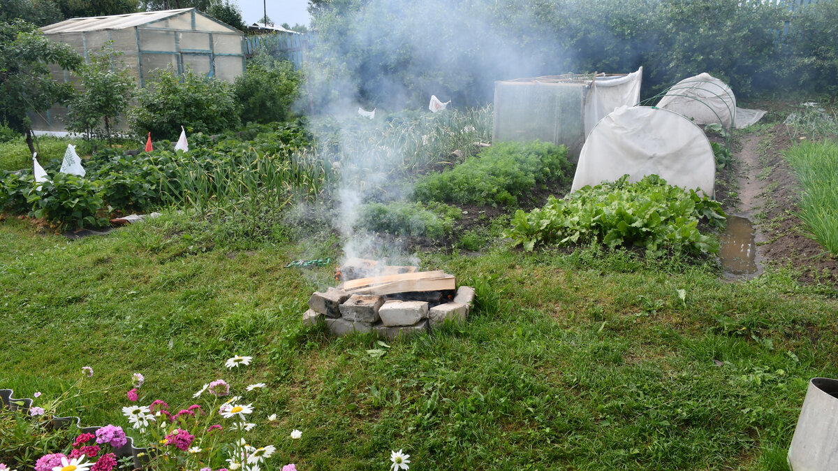 деревенский мангал