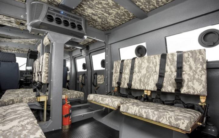 Внутри десантного отсека Бурана.