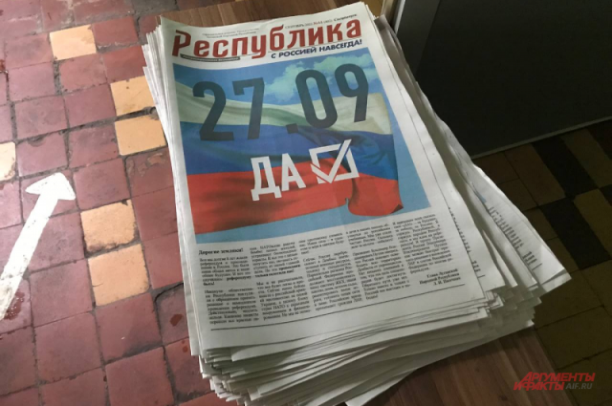    Служители и прихожане монастыря в Мелитополе приняли участие в референдуме