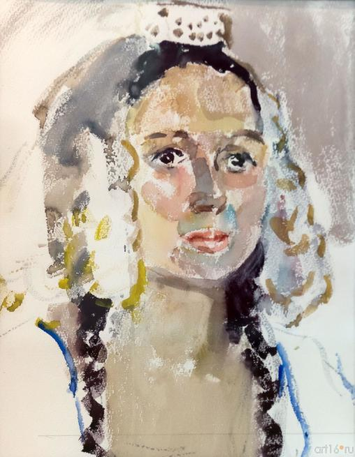 "С.Хантемирова". Художник Гайша Рахманкулова. Фото: art16.ru 