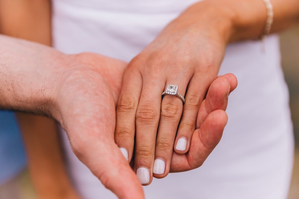 Сонник кольцо на руке у себя. Couple choosing Ring. The Engagement.