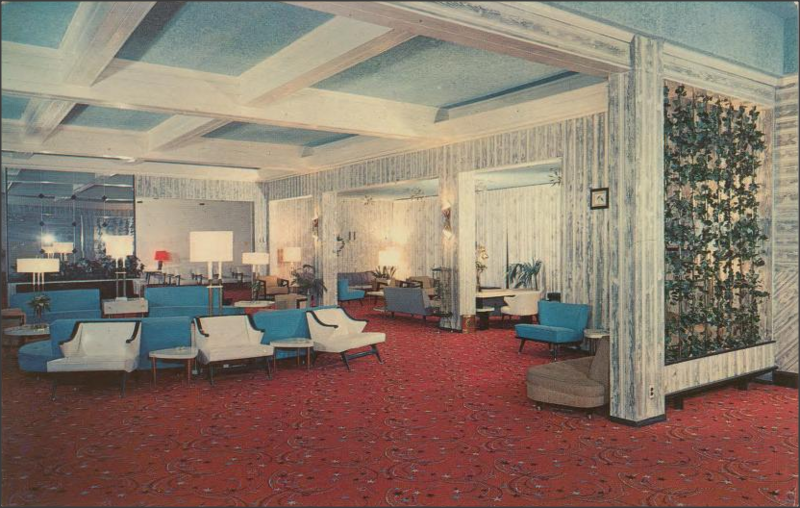 Зал отеля "Виндзор" 60-е годы